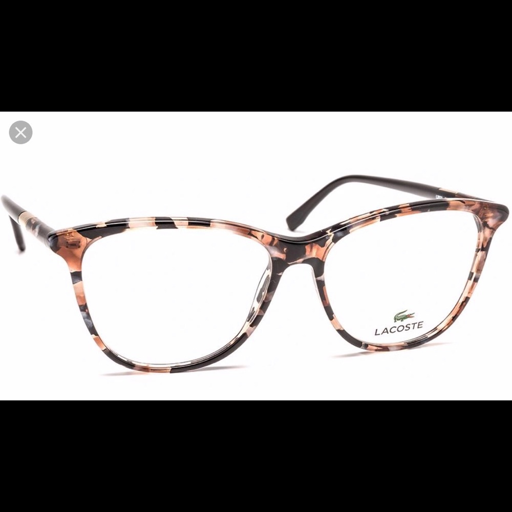 NWOT PINK TORTOISE LACOSTE GLASSES!!!